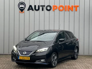 Nissan LEAF E+ N-Connecta 62 kWh SOH100% 1E EIG DEALEROND ORG NL|TREKHAAK|360*CAMERA|BLINDSPOT|STUUR+STOELVRM|VRITUAL.COCKPIT|