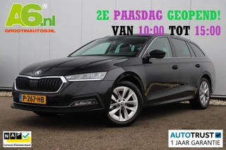 Skoda Octavia Combi 1.0 TSI Business Edition Plus Leder Trekhaak Virtual Cockpit Navigatie Carplay Android Climate Control Adaptive Cruise Achteruitrijcamera Stoelverwarming