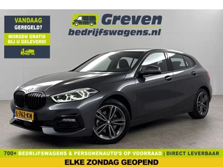 BMW 1 Serie 118i M Sport LED Camera Carplay Sfeerverl. Trekhaak Virtual Navi Clima Cruise 17"LMV PDC