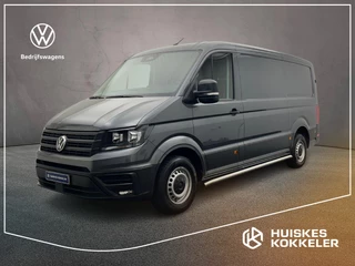 Volkswagen Crafter 2.0 TDI 140pk L3H2 Highline | Camera | Trekhaak | Betimmering | BPM-vrij | Navi draadloos AppleCarplay/AndroidAuto | Bijrijdersbank