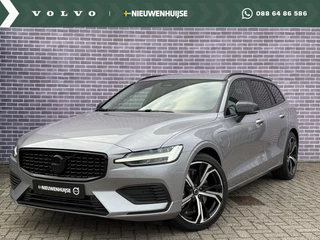 Volvo V60 2.0 T6 Plug-in hybrid AWD Essential | Black Pack | MJ 2026 | Leder | Blis | Adaptieve Cruise controle | 19" | Stuur + Stoelverwarming | Google | Camera | Getint glas |