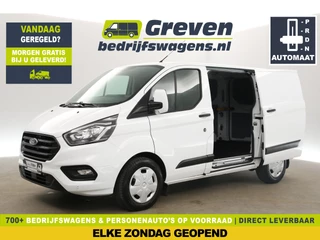 Ford Transit Custom 300 2.0 TDCI L1H1 Automaat Airco Cruise LED 2xSchuifdeur 3 Persoons PDC Elektrpakket