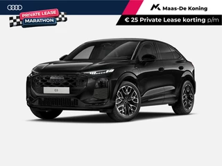 Hoofdafbeelding Audi Q3 Audi Q3 Sportback 1.5 200kW e-hybrid S edition 272 PK · Optiekpakket zwart-glanzend · Panorama-glasdak · Tech plus