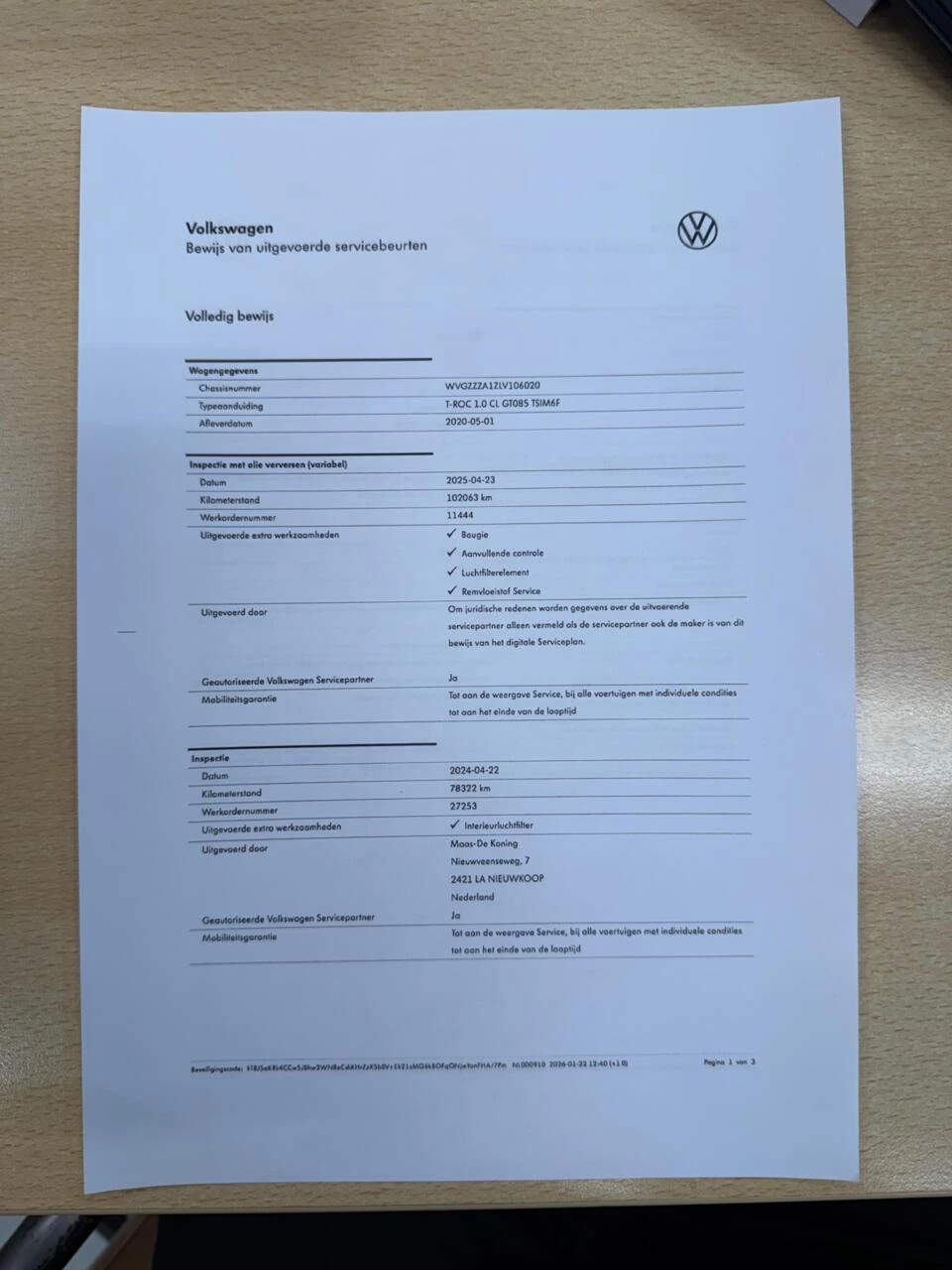 Hoofdafbeelding Volkswagen T-Roc