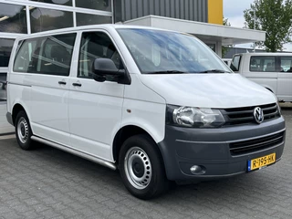 Hoofdafbeelding Volkswagen Transporter Volkswagen Transporter Kombi 9-persoons 2.0 TDI 140 pk DSG Automaat L1H1 BM BTW en BPM vrij Airco Cruise control PDC Trekhaak Lengte 2 Combi Personenbus Passenger Groepsvervoer Taxi