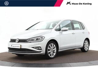 Hoofdafbeelding Volkswagen Golf Sportsvan Volkswagen Golf Sportsvan 1.5 TSI ACT 150pk DSG Highline Edition · Camera · Stoelverwarming · Trekhaak · Massagefunctie Bestuurder · ACC · Apple/Android Car Play · P-Sensoren · Clima · 17"Velgen ·