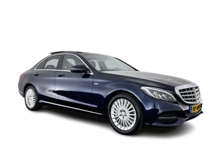 Mercedes-Benz C-Klasse 350 e Lease Edition Aut. *PANO | LUXURY-LEATHER | BURMESTER-AUDIO | FULL-LED | NAVI-FULLMAP | HEATED-SPORTSEATS | CAMERA | AIRMATIC | PRIVACY-GLASS | ECC | CRUISE | KEYLESS | 17''ALU*