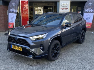 Toyota RAV4 2.5 Hybrid BI-TONE STOEL/STUURVERW 360°CAMERA JBL-AUDIO BLIND SPOT 19'' LM-VELGEN EL-ACHTERKLEP NAVI APPLE/ANDROID CLIMA