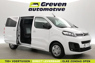 Citroën Jumpy 2.0 BlueHDI 145PK L3H1 | DC | 6 Zits |  Airco | Cruise | Trekhaak | Carplay | Navi