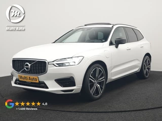 Volvo XC60 Recharge T8 AWD R-Design Plug In Hybrid 391pk Dealer O.H. PHEV | Panodak | Luchtvering | Head Up | Camera | Harman & Kardon | Sportstoelen Memory & Verwarmd | 21"L.M | Apple Carplay | Keyless | Blis | Virtual | Navigatie | DAB |