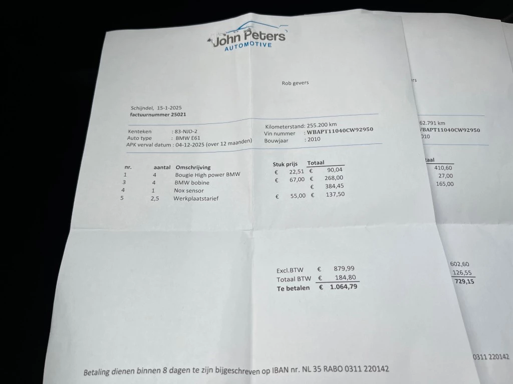 Hoofdafbeelding BMW 5 Serie