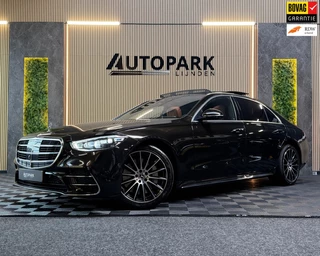 Mercedes-Benz S-klasse 580 e Lang AMG Line BTW|PREMIUM|PANO|MASSAGE|SOFTCLOSE|ACHTERASB|BURMESTER 3D|CHAUFFEURSPAKKET|KOELKAST|TV!
