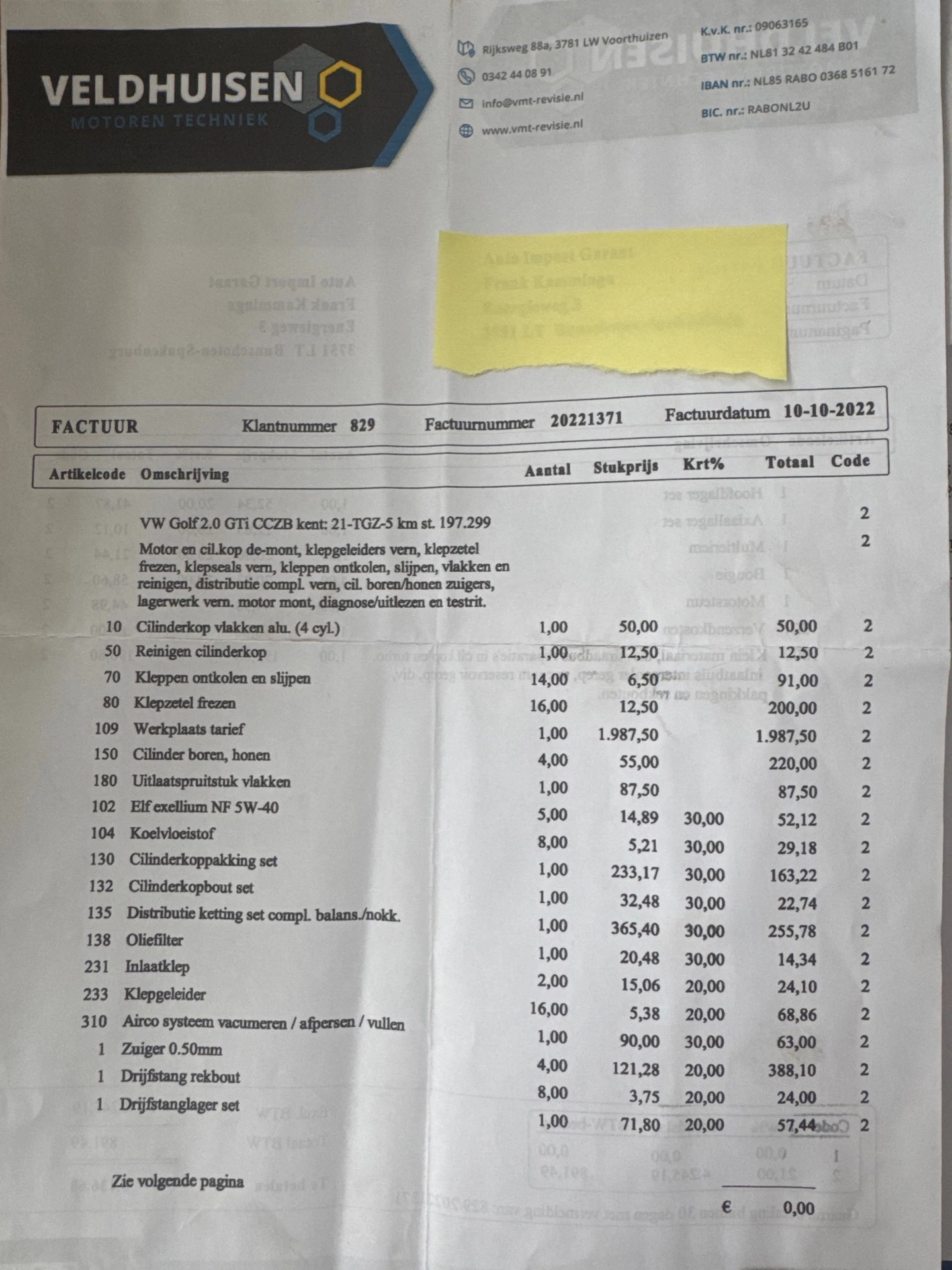 Hoofdafbeelding Volkswagen Golf