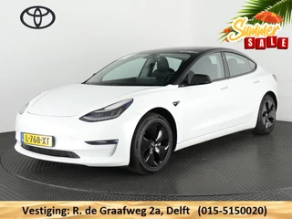 Hoofdafbeelding Tesla Model 3 Tesla Model 3 Long Range AWD 75 kWh ACCU 87% | Dodehoek detectie | Voorstoelen verwarmd | Trekhaak |