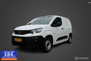 Peugeot Partner bestel 1.5 BlueHDI Premium, Trekhaak, Pdc achter, Apple Carplay/Android Auto, Cruise control, Houtenvloer in laadruimte.