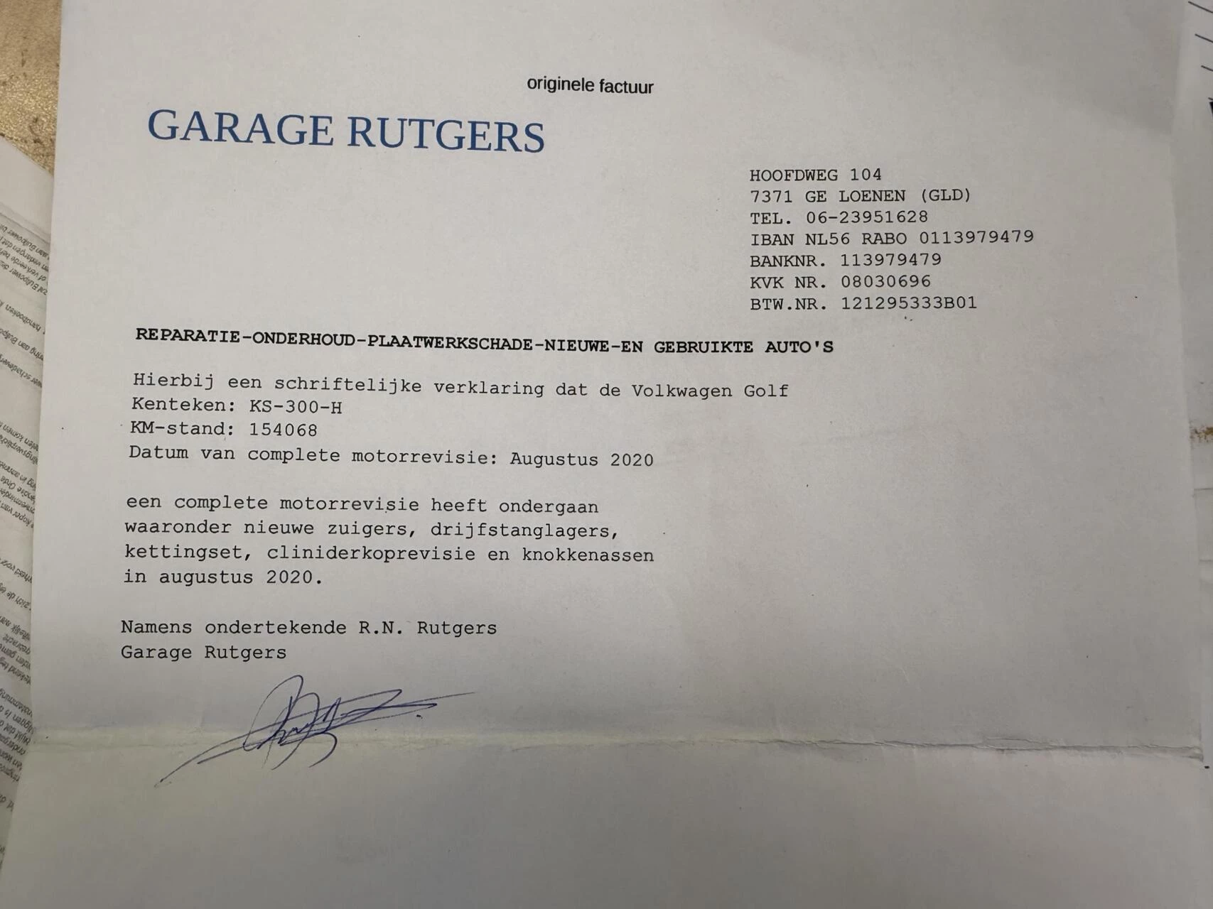 Hoofdafbeelding Volkswagen Golf