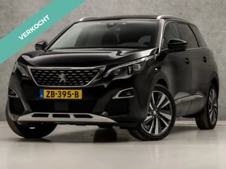 Peugeot 5008 1.2 PureTech Blue Lease GT-Line 7 Persoons (PANORAMADAK, APPLE CARPLAY, GROOT NAVI, 360 CAMERA, STOELVERWARMING, LEDEREN SPORTSTOELEN, CRUISE, GETINT GLAS, ACHTERKLEP ELEKTRISCH, PARKEERSENSOREN, NIEUWSTAAT)