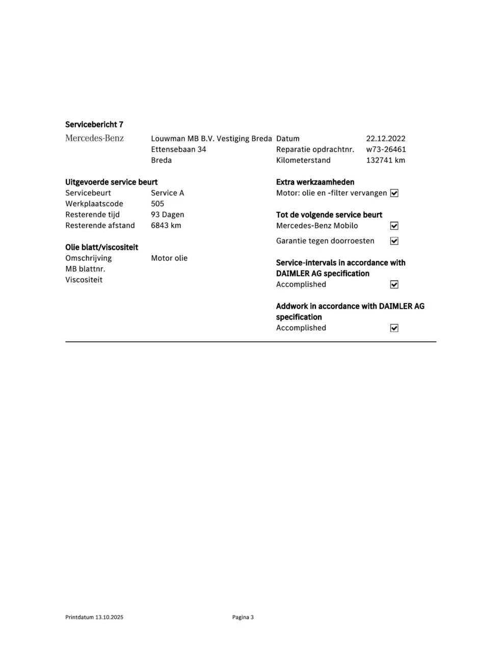 Hoofdafbeelding Mercedes-Benz A-Klasse