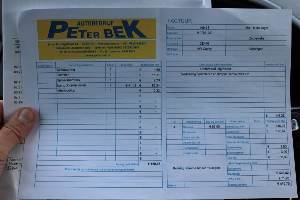 Hoofdafbeelding Volkswagen Caddy