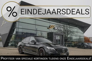 Mercedes-Benz C-klasse C63s AMG 510pk Edition 1 Panoramadak Burmester Kuipstoelen Sportuitlaat Distronic Camera Carbon