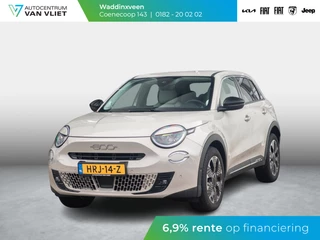 Fiat 600 1.2 Hybrid 110pk La Prima | Leder | Stoelmassage | Camera | Carplay | Adapt. Cruise | Winter Pack