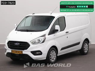 Ford Transit Custom 125pk 1.0 PHEV Hybride Plug-in Automaat L1H1 LED Xenon Navi Airco Cruise Camera Parkeersensoren v+a L1 Kompakt Airco Cruise control