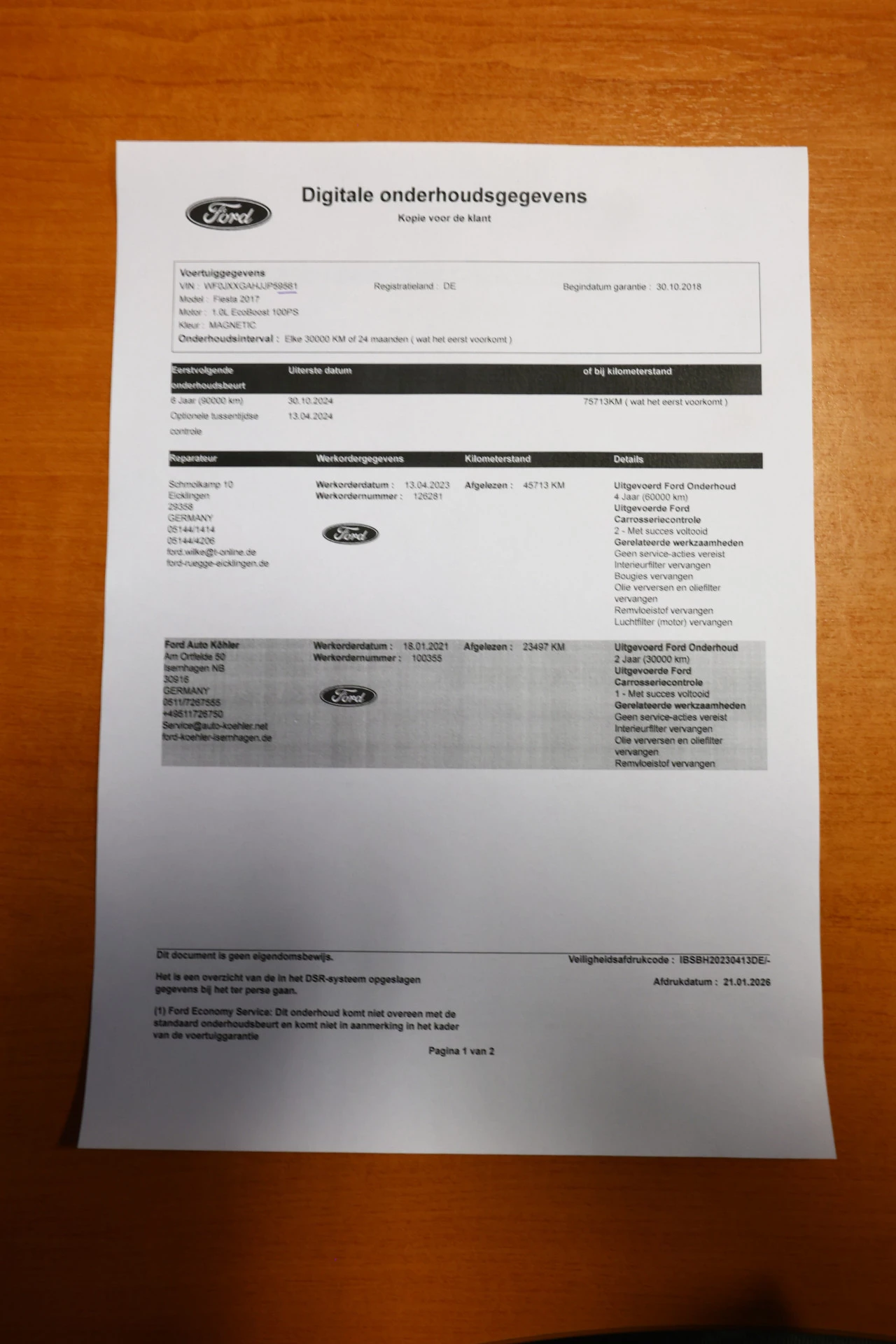 Hoofdafbeelding Ford Fiesta