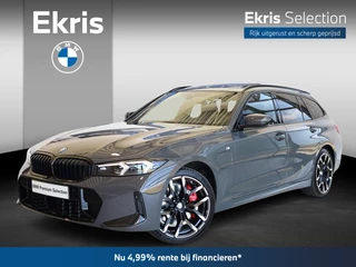 BMW 3 Serie Touring 330e M Sportpakket Pro | Panoramadak | Elektr. Trekhaak | BMW Individual Dravit Grau Metallic | Ekris Selection