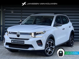 Hoofdafbeelding Citroën ë-C3 Citroen Ë-C3 Plus 113pk 44 kWh * 10 inch scherm * Carplay