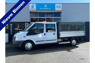Ford Transit 330L 2.2 TDCI Ambiente DC, Airco, Radio, Trekhaak, Dubbel Cabine, 6 Persoons