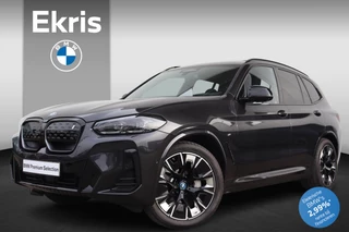 Hoofdafbeelding BMW iX3 BMW iX3 High Executive Edition 80 kWh Parking Pack/ Safety Pack/ Verwarmd Stuuriel/ Comfort Access/ Elektrische Trekhaak/ Sportstoelen/ Head-Up/