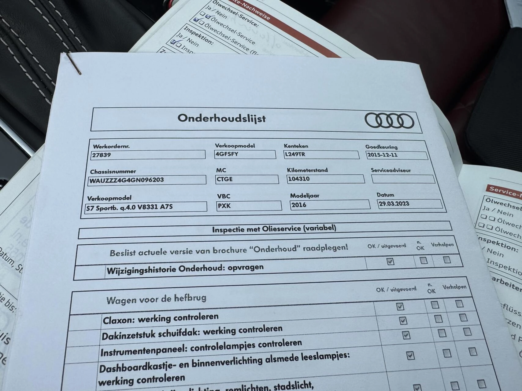 Hoofdafbeelding Audi S7
