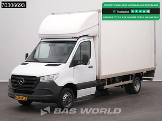 Mercedes Sprinter 514 CDI Automaat Laadklep Zijdeur Bakwagen Airco Cruise D'Hollandia Euro6 Meubelbak Koffer Airco Cruise control