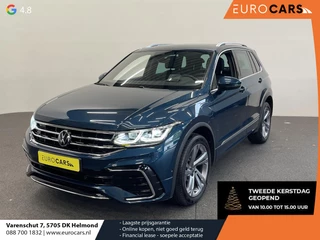 Volkswagen Tiguan 1.4 TSI eHybrid 245pk DSG R-Line Platinum Panoramadak Trekhaak Navigatie Apple Carplay/Android Auto Camera Parkeersensoren Adaptive Cruise Control Matrix Ledverlichting Stoel- en stuurverwarming Climate Control