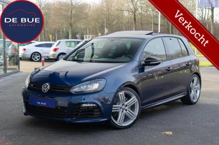 Volkswagen Golf 2.0 R 4-Motion|Org NL NAP|1ste Eig|DSG|Leder|Schuifdak|DCC|Camera|5-Deurs|Xenon|ShadowBlue|Youngtimer|Dealer Onderhouden|UNIEK
