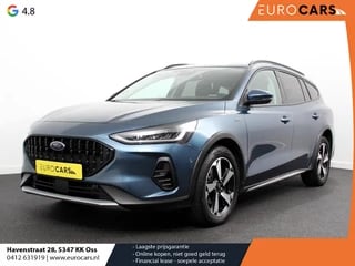 Ford Focus Wagon 1.0 EcoBoost 155pk Hybrid Active X | Navigatie | Climate Control | Camera | Parkeer sensoren | B&O | Dab | Led | Lichtmetalen velgen