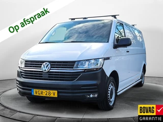 Volkswagen Transporter 2.0 TDI L2H1 28 (90 PK) 1e-Eig. & Dealer-Onderh. BOVAG-Garantie. NL-Auto. 3-Zits, Trekhaak, Apple-Carplay/Android-Auto, Airco/Climate, Cruise-Control, Side-Bars, Parkeersensoren