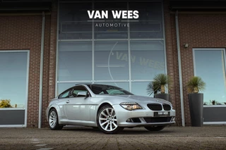 Hoofdafbeelding BMW 6 Serie BMW 6-serie 635d High Executive | Soft Close | Head-up | Panoramadak | M-sportstuur | Xenon | 19 inch | Shadow line | Navigatie | Memory | PDC | HiFi audio | Climate control