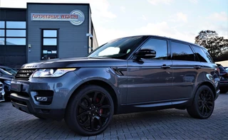 Hoofdafbeelding Land Rover Range Rover Sport Land Rover Range Rover Sport 5.0 V8 Supercharged HSE Dynamic | Luxe Leder | Trekhaak | LED verlichting | 510 PK | 100% onderhouden