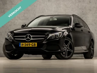 Mercedes-Benz C-Klasse Estate 220 CDI Prestige 170Pk Automaat (NAVIGATIE, CAMERA, LEDER, GETINT GLAS, ELEK SPORTSTOELEN, STOELVERWARMING, ELEK ACHTERKLEP, CRUISE, NIEUWE APK, NIEUWSTAAT)