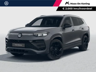 Volkswagen Tayron R-Line Edition 1.5 eHybrid 272 PK 6 versn. DSG · Black Style Pakket · Comfort Pakket Plus · Interieur Style Pakket · High-end geluidsysteem 'Harman Kardon' · rekhaak inklapbaar, met elektrische ontgrendeling, incl. aanhangermanoeuvreerhulp Trailer Assist ·
