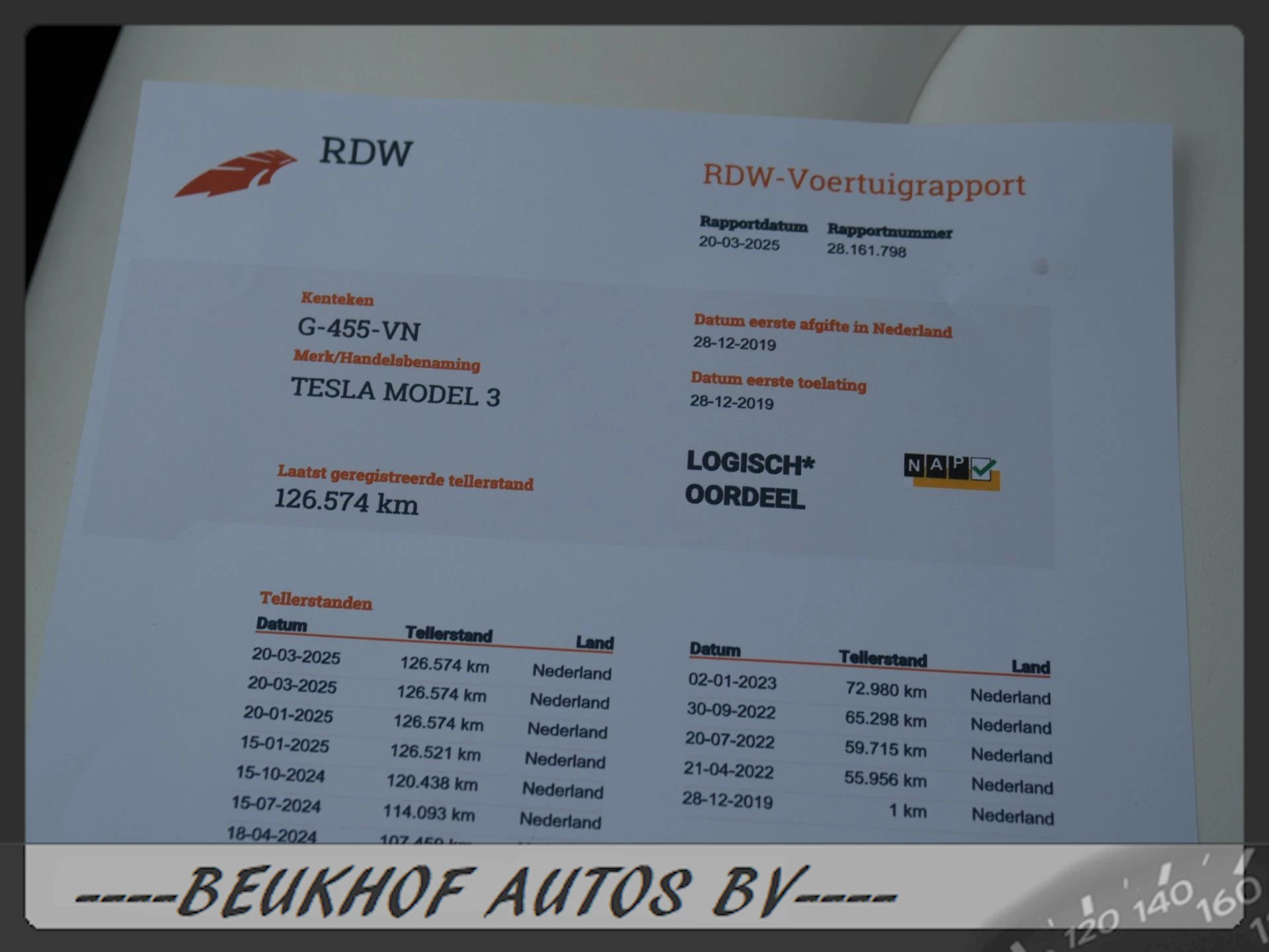 Hoofdafbeelding Tesla Model 3