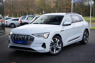 Audi E-tron 55 Quattro 95 kWh|Advanced S-Line|1ste Eig|Trekhaak|Luchtvering|Virtual|Adaptive Cruise control|360° Camera|Dealer Onderhouden