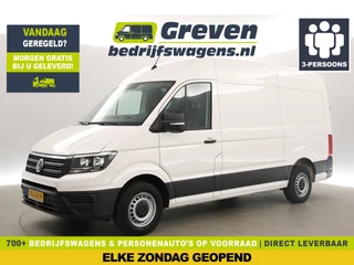 Volkswagen Crafter 30 2.0 TDI L3H3 140PK Airco Cruise Parkeersensoren 3 Persoons Elektrpakket