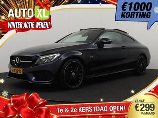 Mercedes-Benz C-Klasse Coupé 180 Aut. AMG Night Pano-dak Carplay Camera 