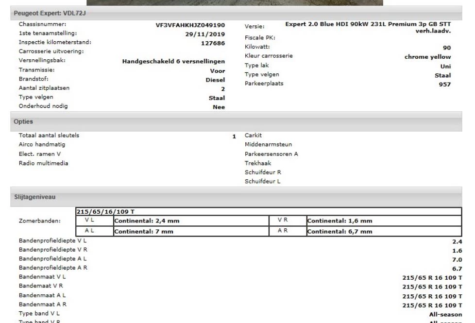 Hoofdafbeelding Peugeot Expert