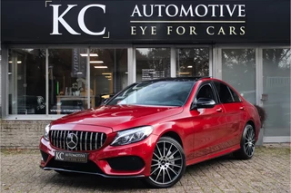 Mercedes-Benz C-Klasse 400 4MATIC AMG | VAN: 27.950,- VOOR 26.324,- EINDEJAARSVOORDEEL: 1.626,- Pano | Sfeer | 360