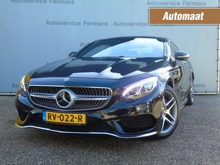 Hoofdafbeelding Mercedes-Benz S-Klasse Mercedes-Benz S-Klasse S400 Coupe Biturbo 4x4 - 2017 - 104DKM -AMG pakket - Bomvol