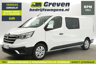 Renault Trafic 2.0 Blue dCi T29 L2H1 | BPM Vrij | DC | 5 Persoons Airco Camera Cruise Carplay PDC 17"LMV LED Trekhaak