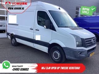 Volkswagen Crafter 2.0 TDI 145 pk L2H2 EXPORT 3.5t Trekverm./ Airco/ Cruise/ Trekhaak/ Radio